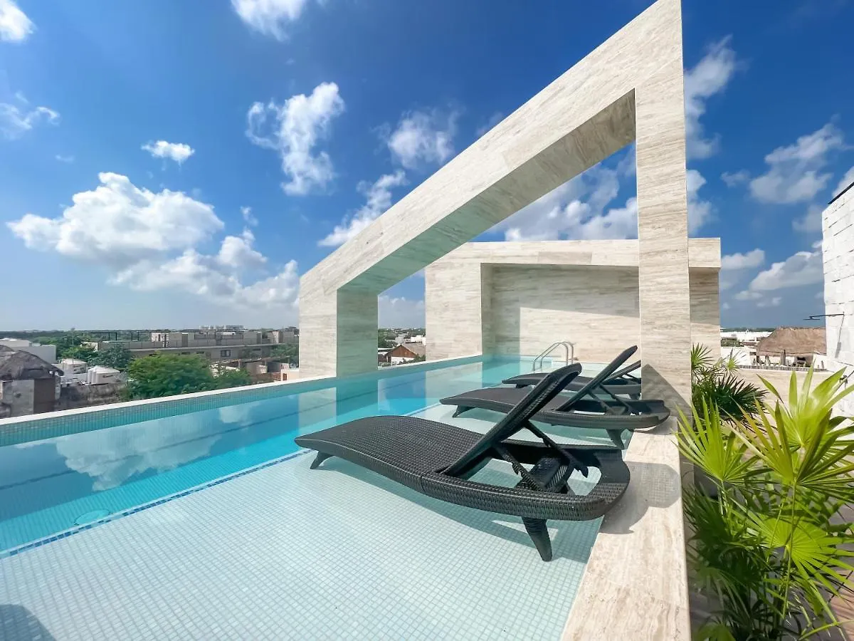 Brand New Tulum Luxury 2Bd 2Bath Condo With Rooftop Pool 0*,