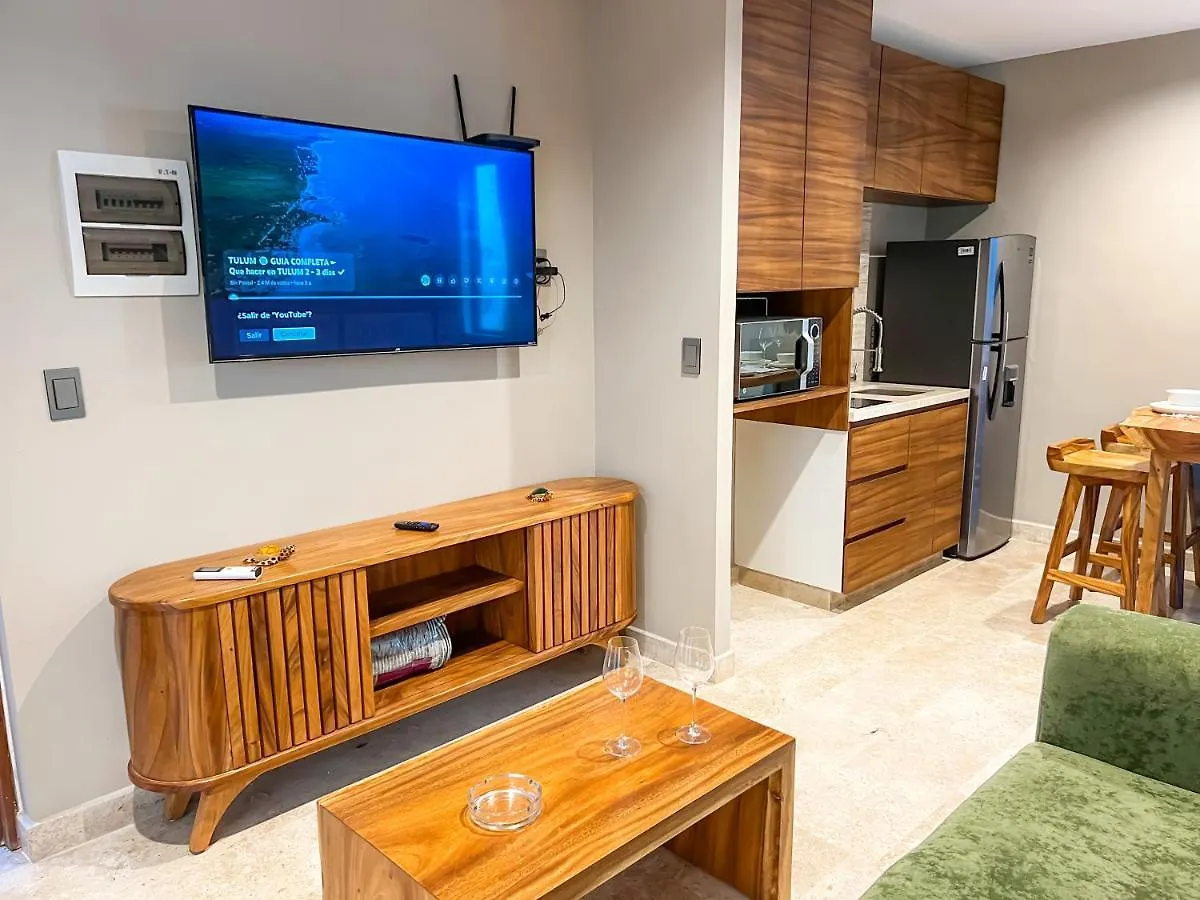 Apartment Brand New Tulum Luxury 2Bd 2Bath Condo With Rooftop Pool