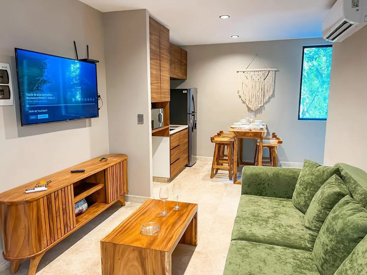 Apartment Brand New Tulum Luxury 2Bd 2Bath Condo With Rooftop Pool