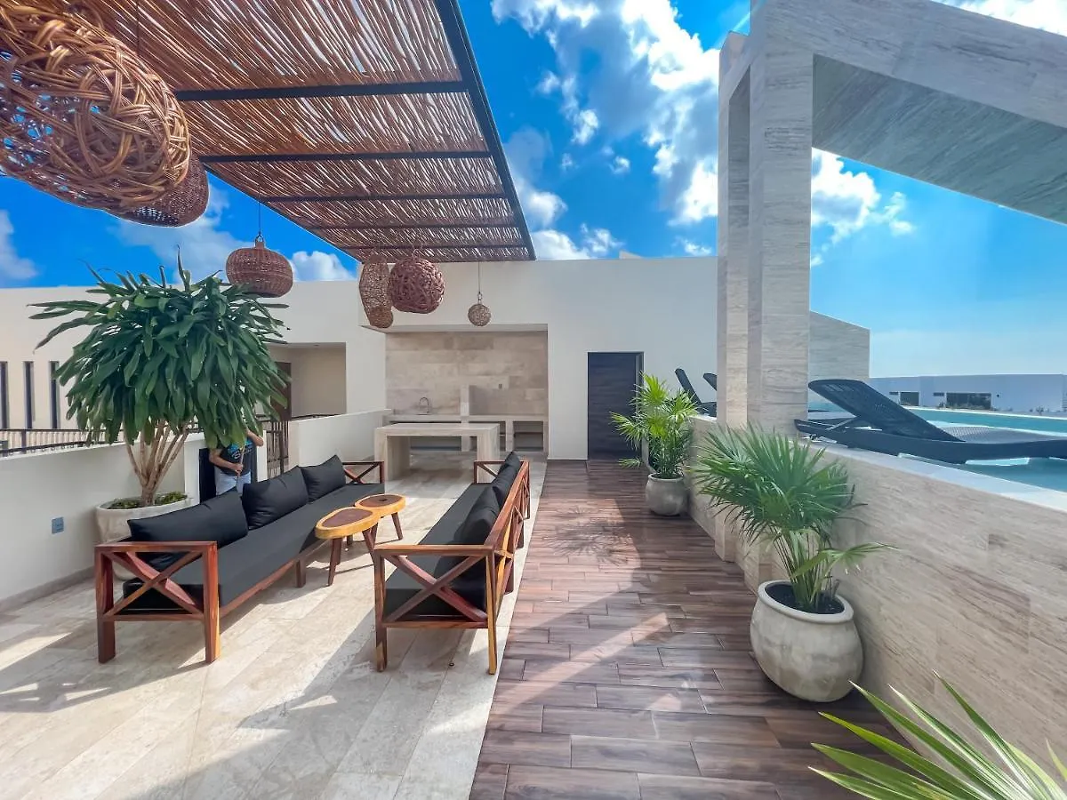 Brand New Tulum Luxury 2Bd 2Bath Condo With Rooftop Pool 0*,  Mexico